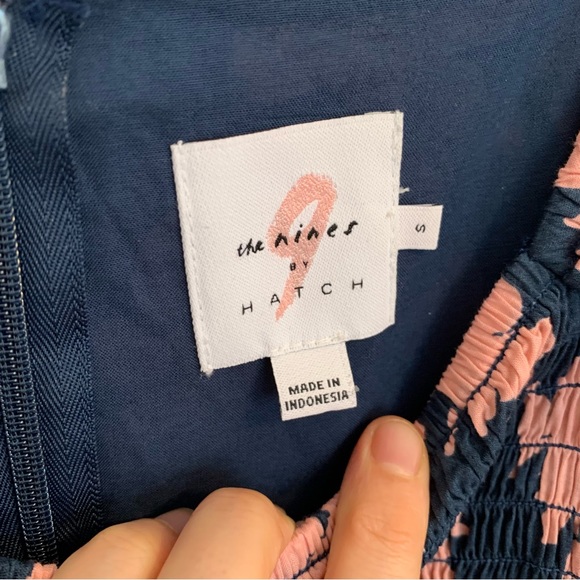 Hatch Smocked Floral Maternity Dress - Picture 4 of 4